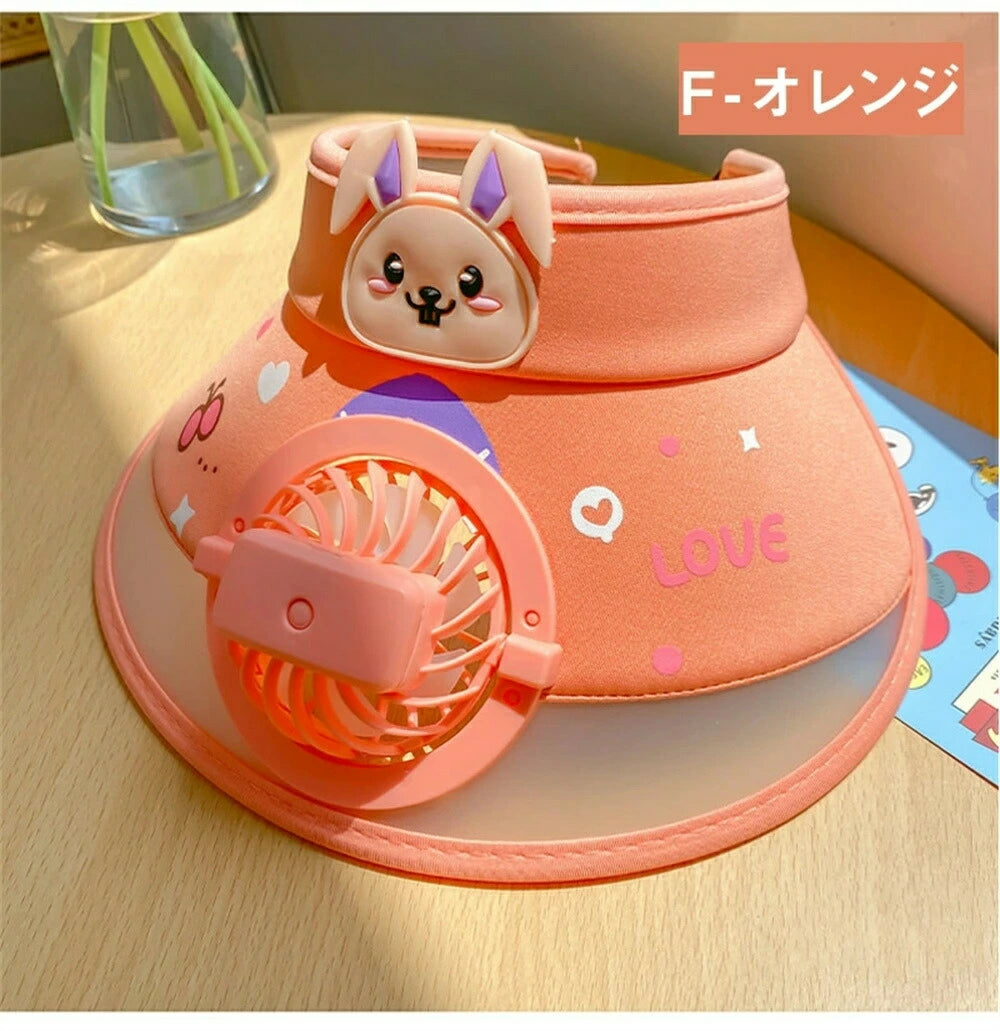 SKYクールキャップ™ 子ども用ファン付き帽子