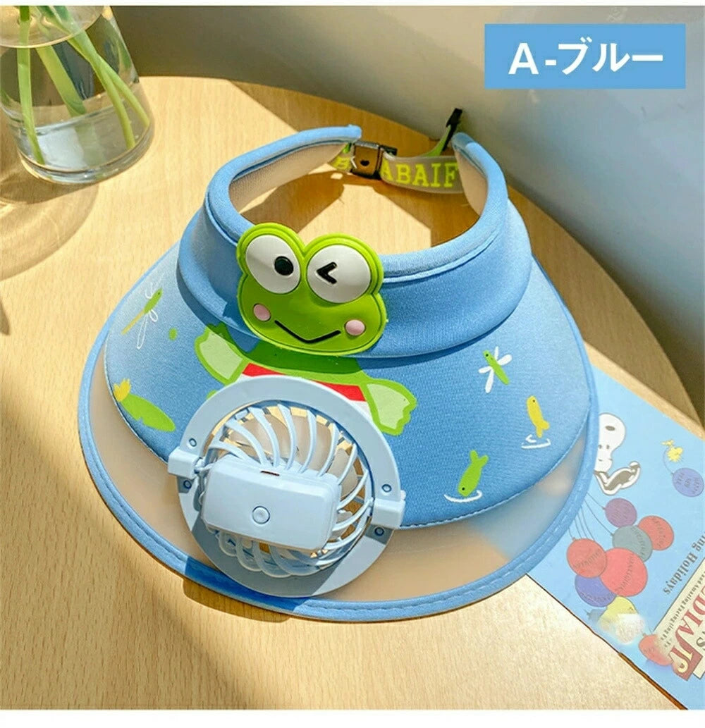 SKYクールキャップ™ 子ども用ファン付き帽子