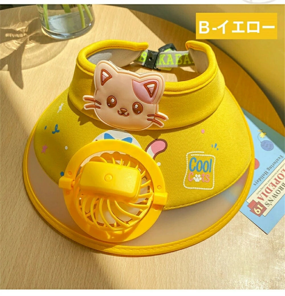 SKYクールキャップ™ 子ども用ファン付き帽子