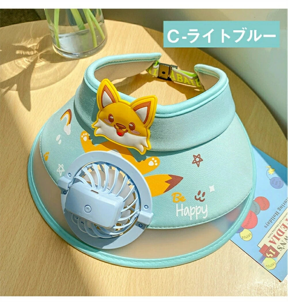 SKYクールキャップ™ 子ども用ファン付き帽子