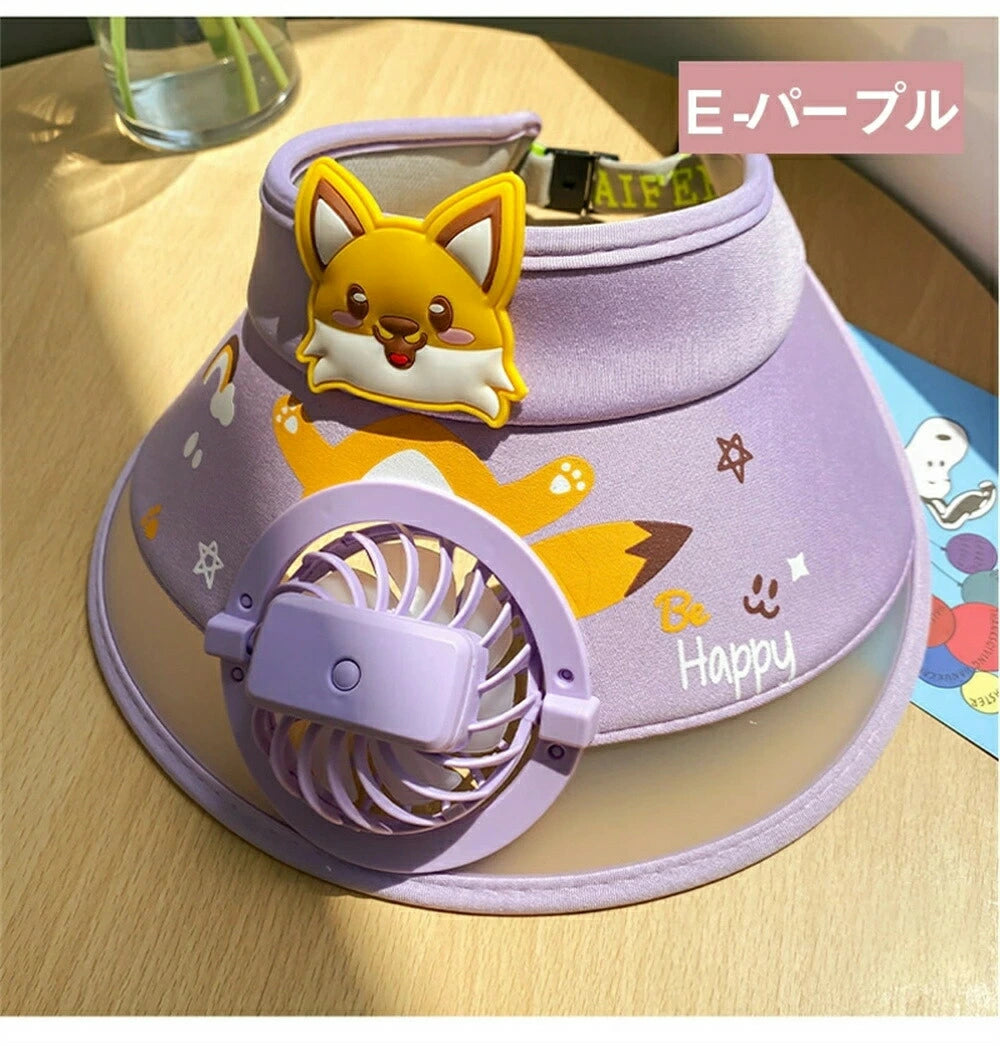 SKYクールキャップ™ 子ども用ファン付き帽子